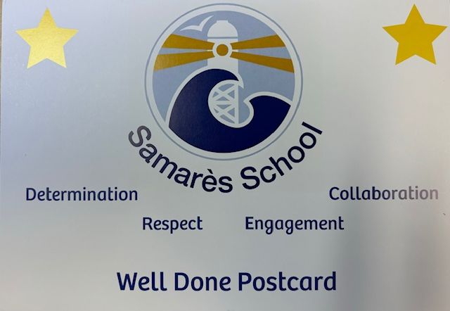 Badge for Well Done Postcards